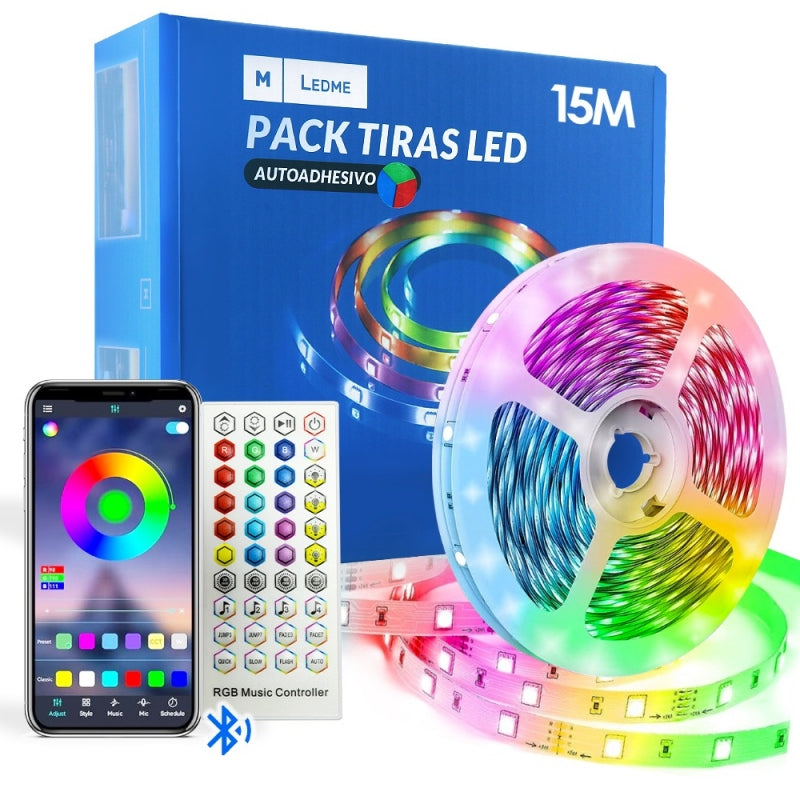 Pack Fita LED 24V 5050 16L RGB