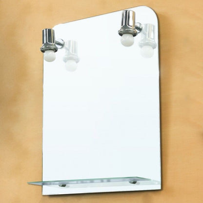 Lima Bathroom Mirror with Shelf