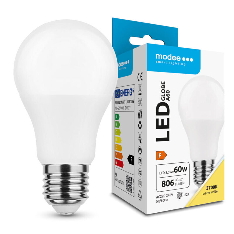 Lâmpada LED Globo A60 8.5W