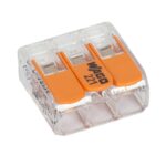 Ligador Rápido 3 Fios 4MM² 221-413 WAGO