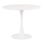 Mesa Tul em Branco (90cms diâmetro)