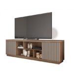 Móvel TV Simetria em Noz e Fendi 180cms