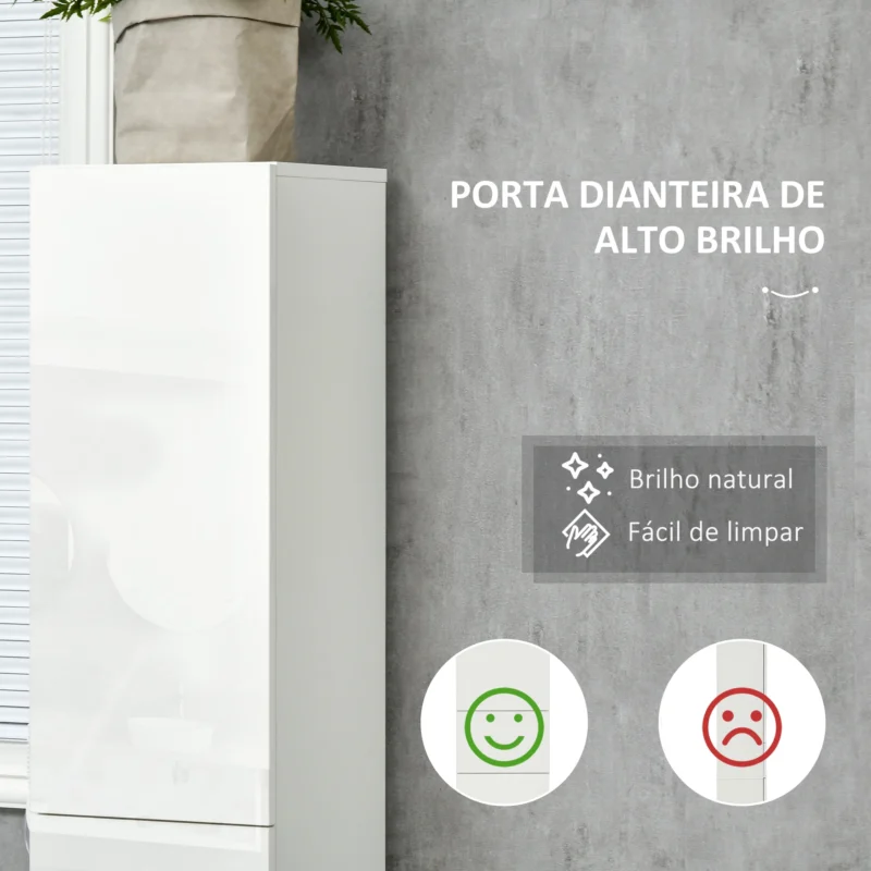 Coluna Moderna p/ WC em Branco