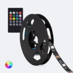 Kit Fita LED RGB 24LED/m com USB para TV 2m