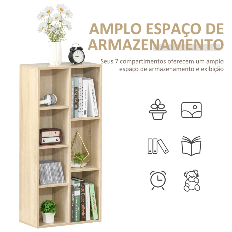 Estante p/ Livros em Carvalho