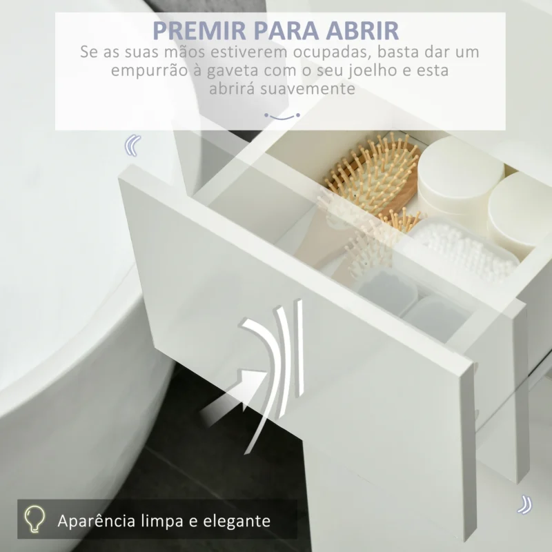 Coluna Moderna p/ WC em Branco