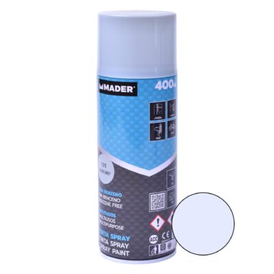 Tinta Spray Silver Grey 125 Mader